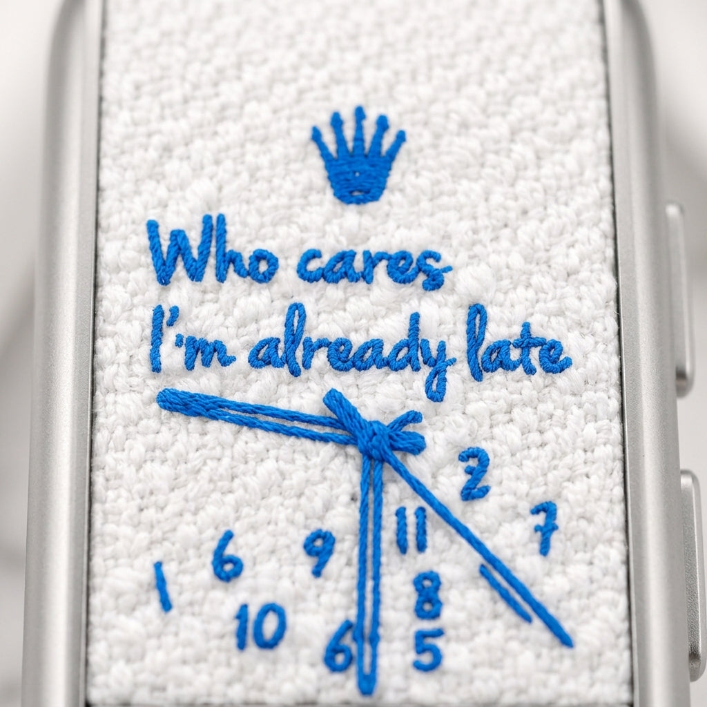 Bracelet — Take Your Time Blanc